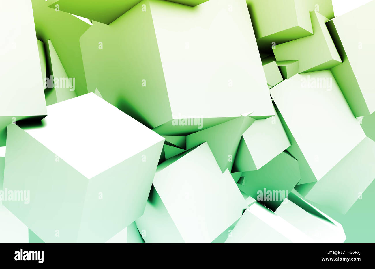 La technologie quantique comme un concept abstrait art Banque D'Images