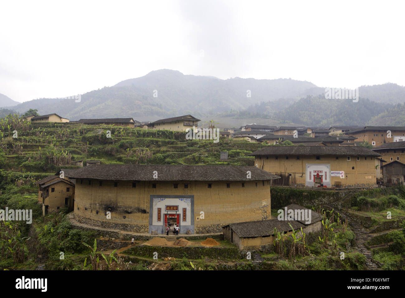 La province de Fujian, Chine Banque D'Images