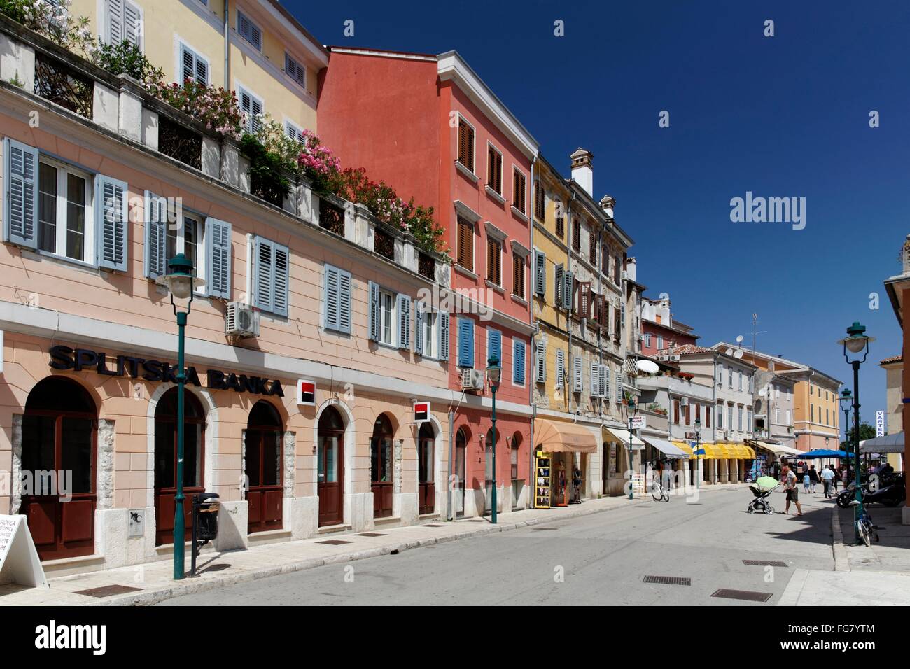 Géographie / voyages, Croatie, Istrie, Rovinj, rue de la vieille ville, à Additional-Rights Clearance-Info-Not-Available Banque D'Images