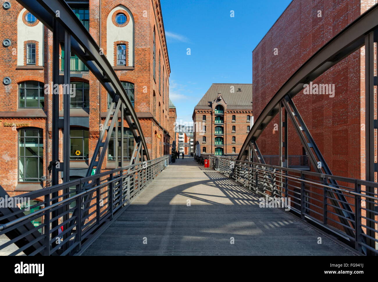 Géographie / voyage, Allemagne, Hambourg, Kibbelsteg Additional-Rights, Speicherstadt,-Clearance-Info-Not-Available Banque D'Images