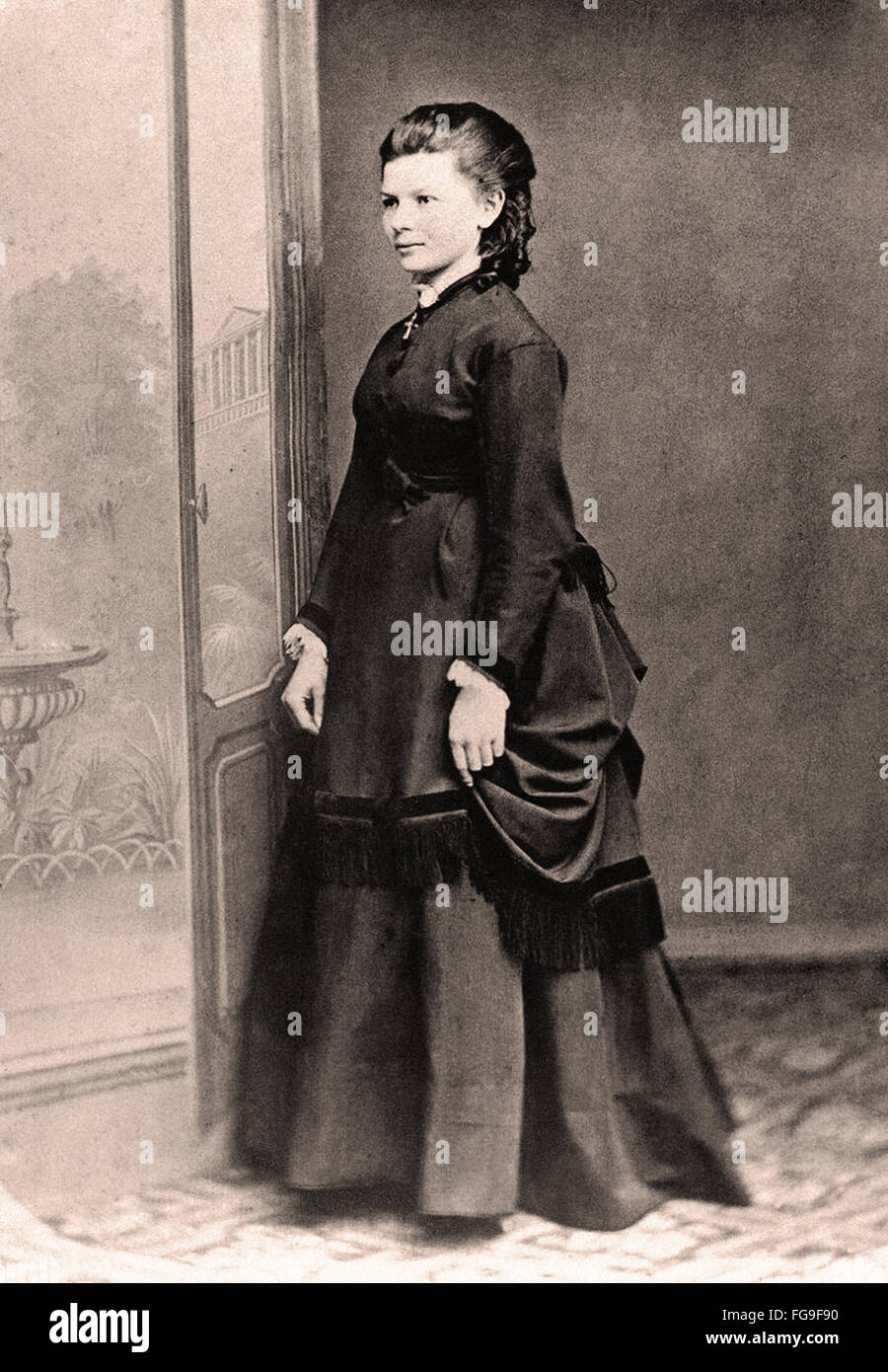 Bertha Benz Portrait Banque D'Images