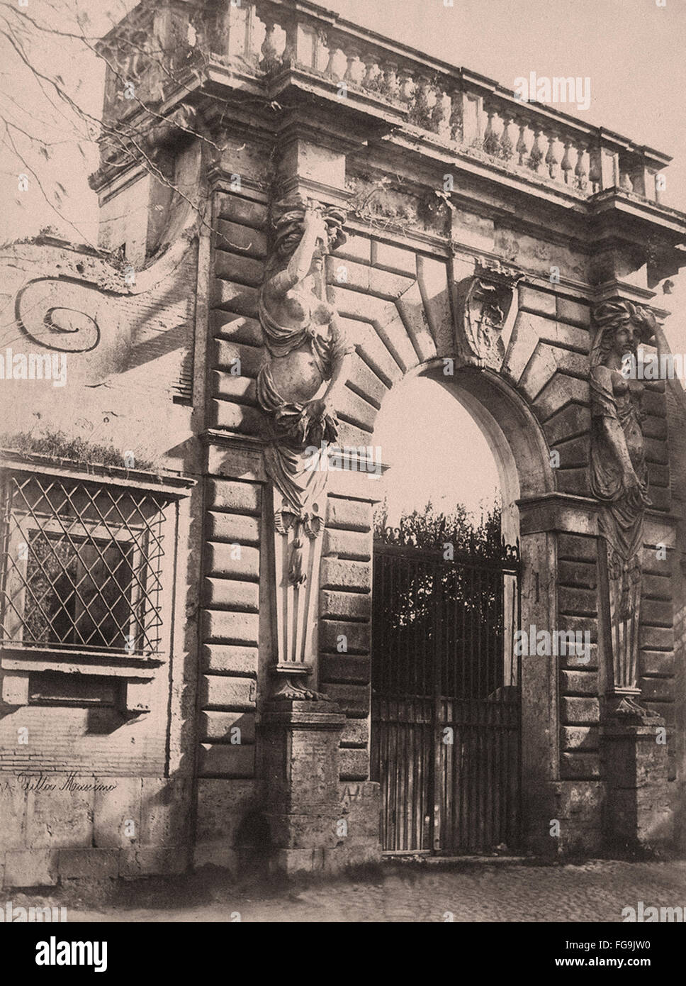 Rome à la fin du 19e siècle Banque D'Images