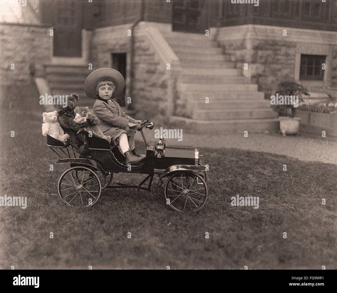 Voiture à Pédales vintage au début XX ème siècle Banque D'Images