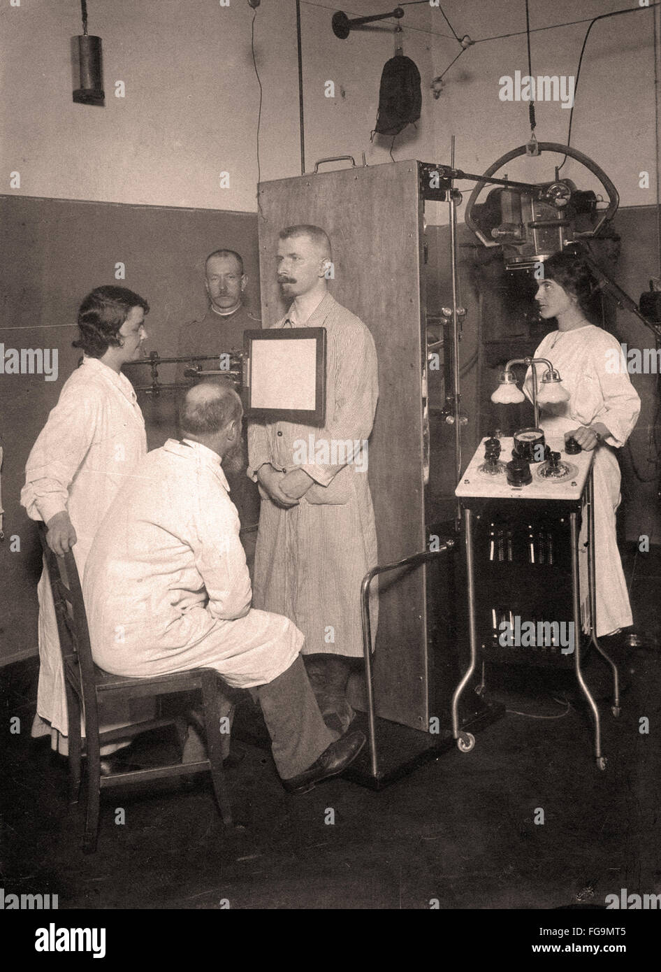 radiographies en 1900 Banque D'Images