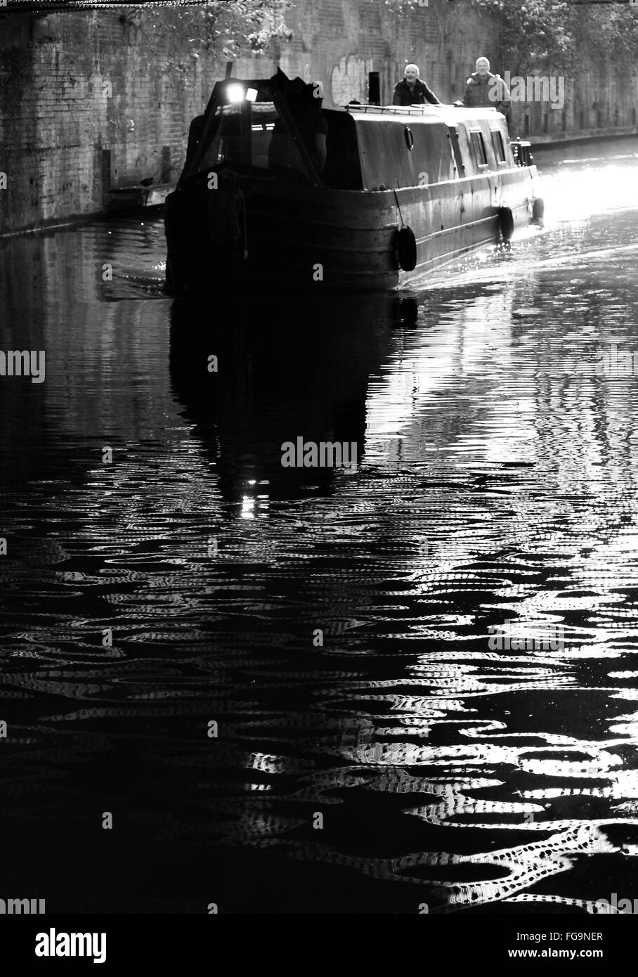 Regent's Canal, dans la province de Liège qui traverse Londres Banque D'Images