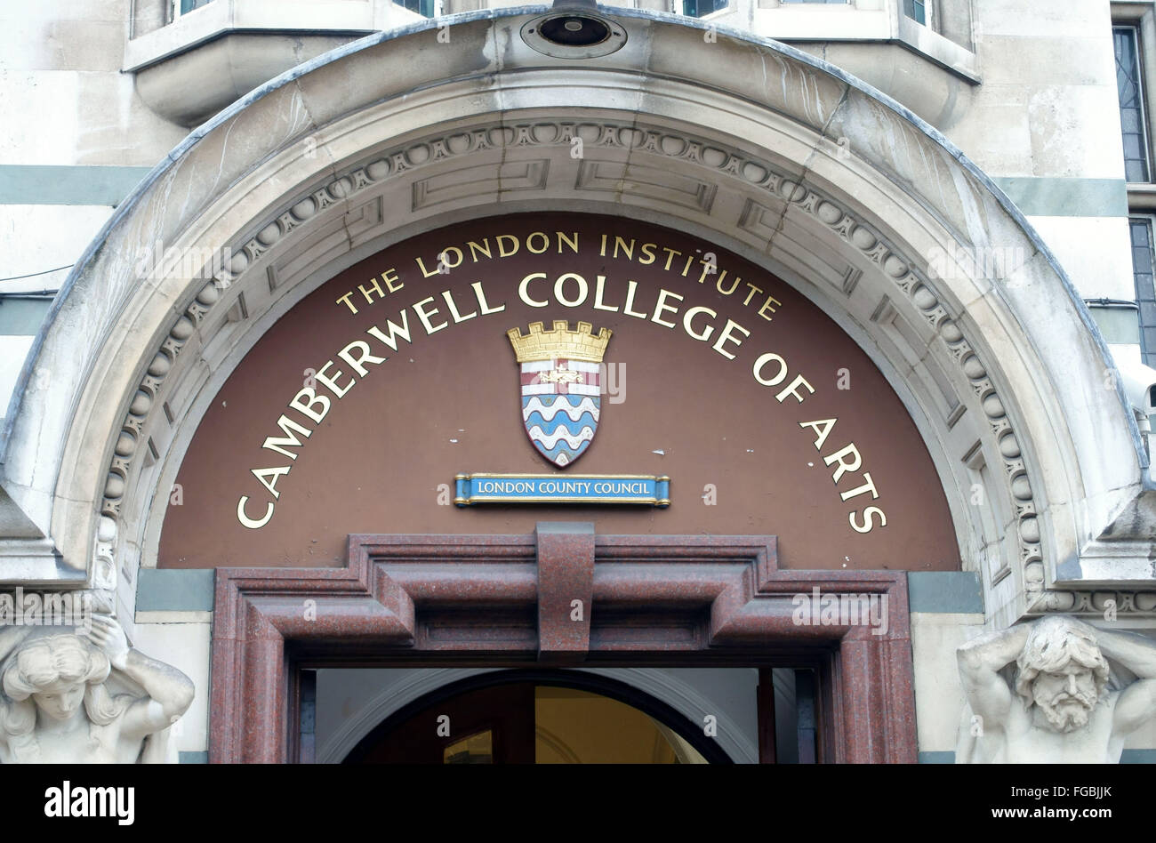 Camberwell College of Arts (Université des Arts), Camberwell, dans le sud de Londres Banque D'Images