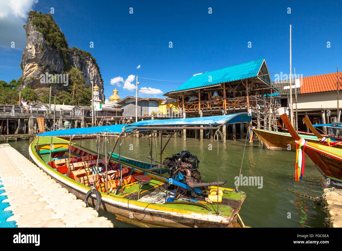 Koh Panyi Krabi Banque D'Images