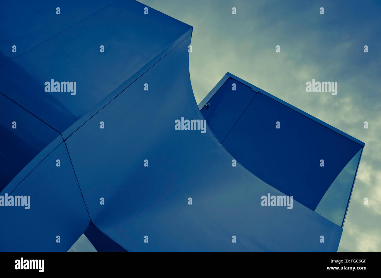 Abstrait architecture moderne Banque D'Images