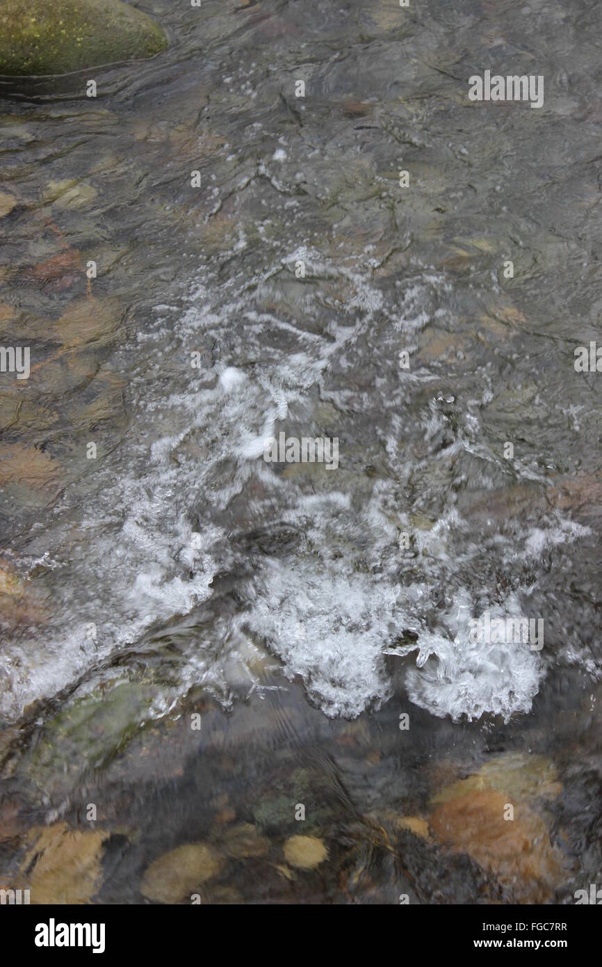 Eaux vives Banque D'Images