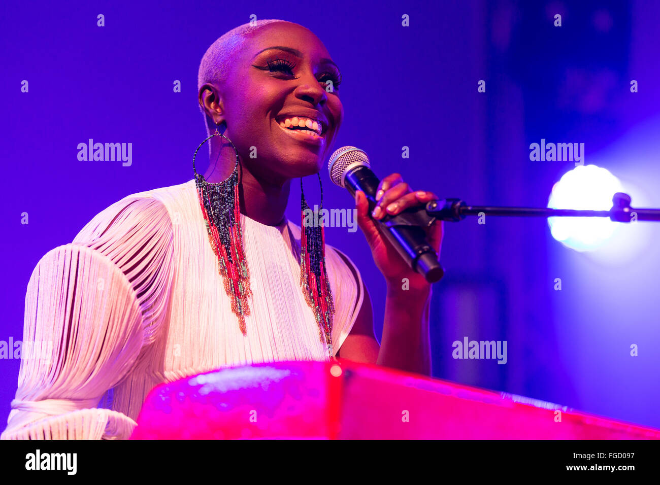 Laura Mvula Banque D'Images