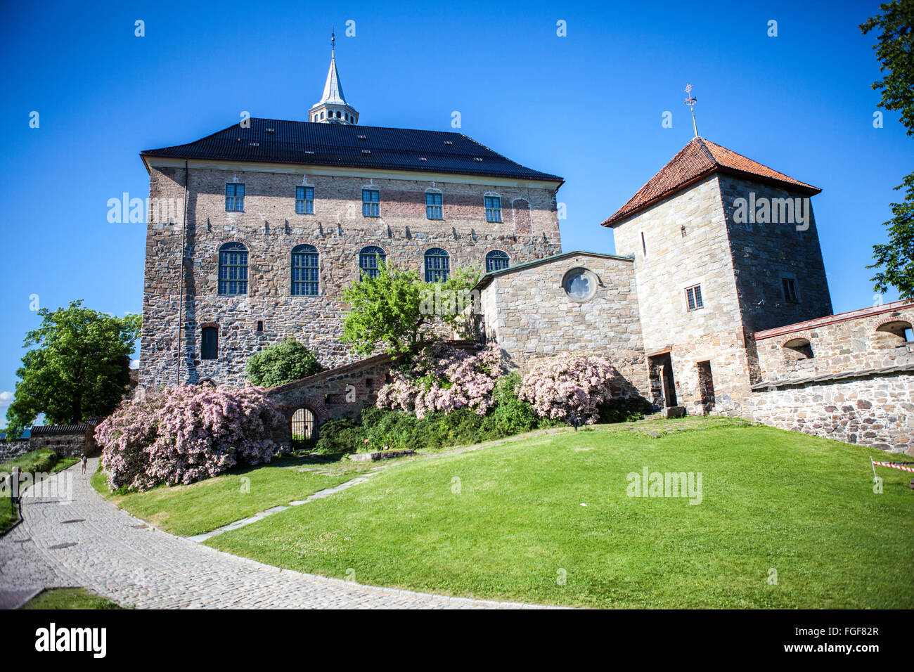 La forteresse, Oslo, Norvège Banque D'Images