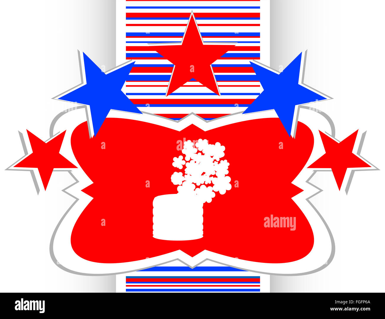 Fleurs en pot, l'icône bouton web app isolé sur blanc Banque D'Images