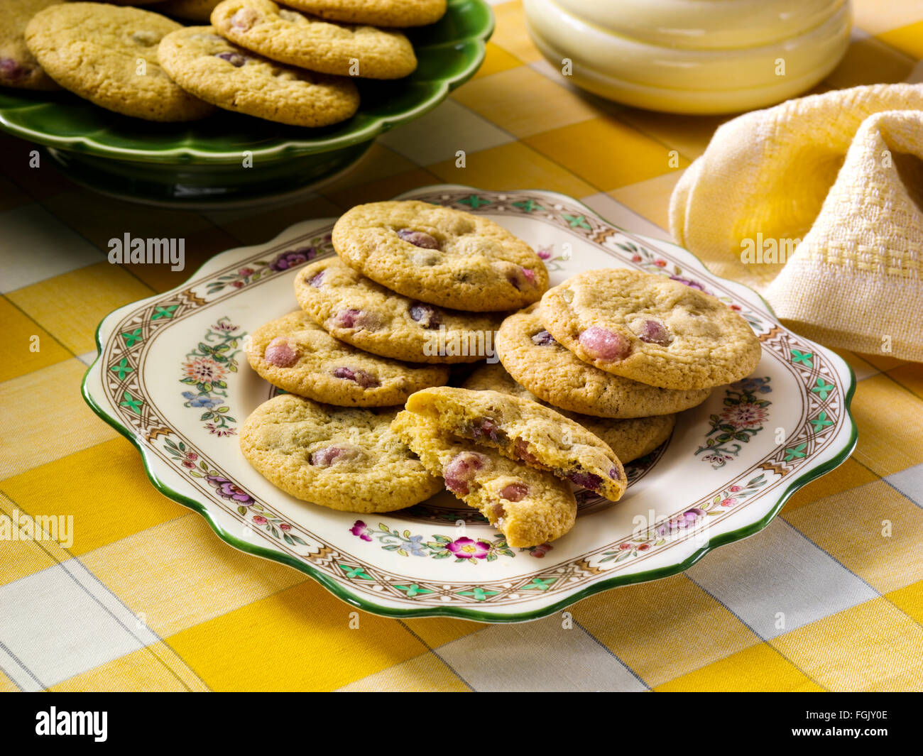 Jelly Bean cookies Banque D'Images