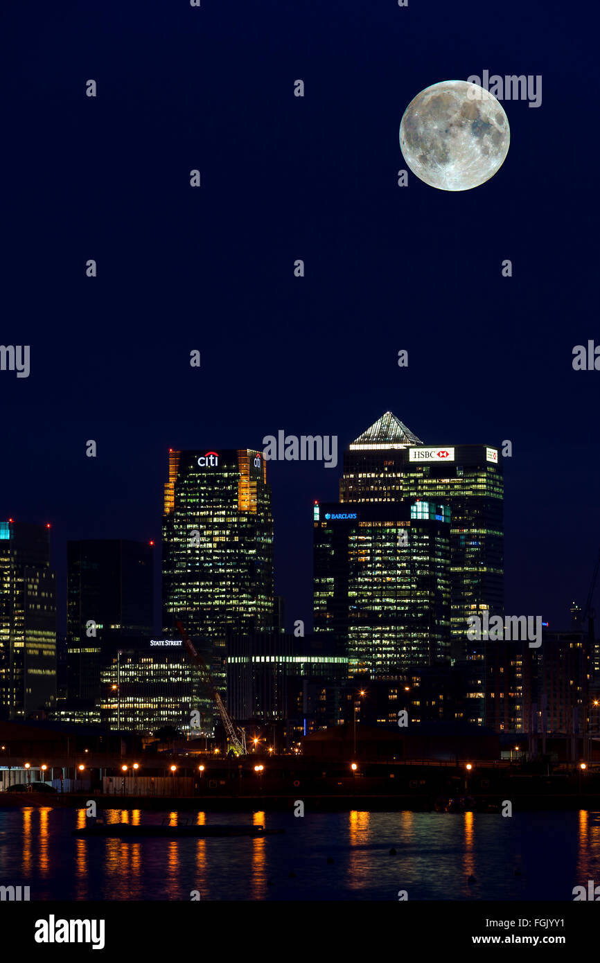 Angleterre Londres Centre Financier aux Entreprises Banque D'Images