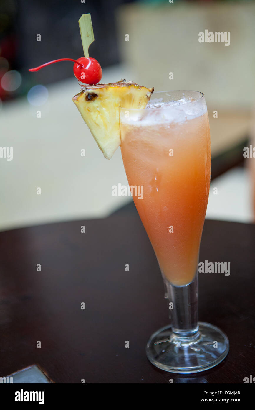 Cocktail Tropical Banque D'Images