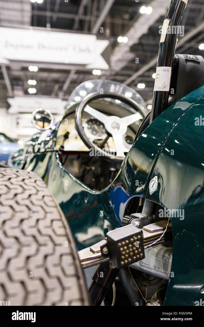 1953 Bristol Cooper T23 Mk2 à l'affiche au Salon de voitures Londres 2016 Banque D'Images