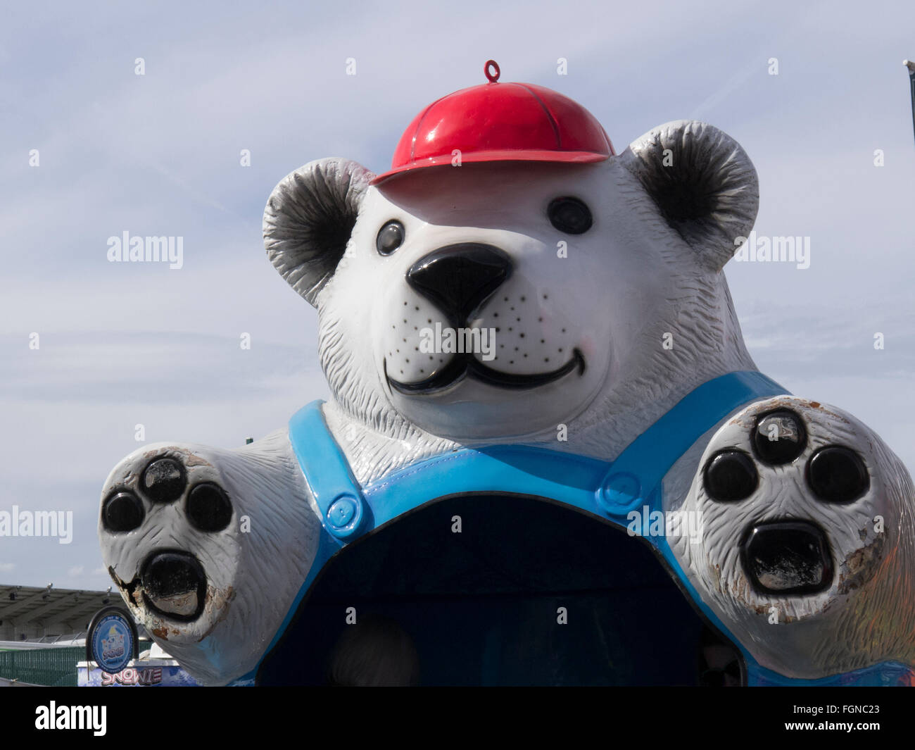 Carnival Ride au Evergreen State Fair à Monroe, Washington. Banque D'Images