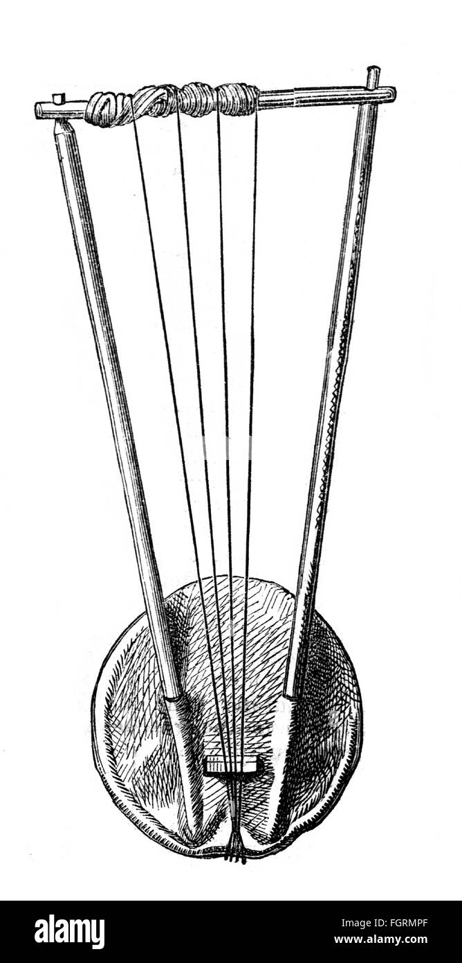 Musique, instrument de musique, instrument à cordes, chordophone, instrument de musique, instruments de musique, instruments de musique, musique égyptienne, gravure en bois, 2e moitié du 19e siècle, Kissir, instrument à cordes, instruments de musique, instruments de musique, coupures, découpe, découpe, découpe, découpe, Égypte, Afrique, musique islamique, instrument à cordes, instruments à cordes, instruments de musique à cordes, historique, Clearences-historiques, non disponible-droits supplémentaires Banque D'Images