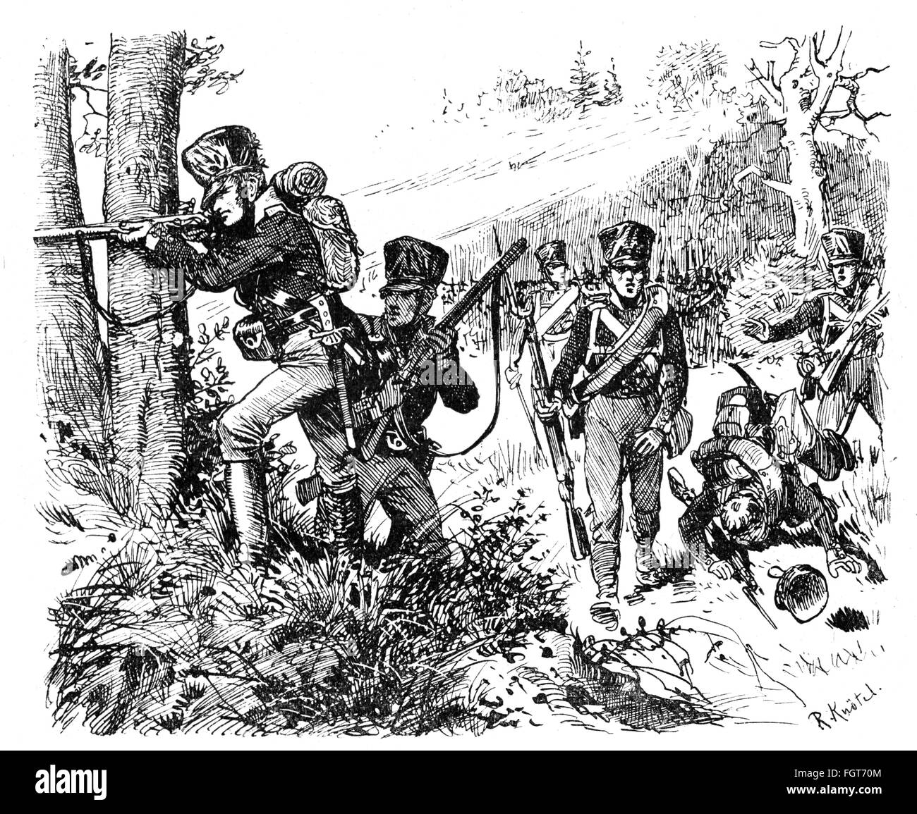 Armée,Allemagne,Prusse,armée,infanterie,plinthes volontaires et mousquetaires de la ligne infanterie,temps des guerres de libération,1813 - 1815,dessin de Richard Knoetel,vers 1900,plinthes,plinthes,plinthes,esnivetage,soldats,soldat,vanguard,van,rencontre de vanguard,fantassin,Royaume de guerre,hommes,forces de libération,19th-siècle,forces de guerre,19th,19th,19th,19th,19th,19th,19th,19th,19th-Wan,19th,19th,19th,19th,19th,19th,19th,19th,19th,19th,19th,19th,19th,19th,19th,19th,19th,19th,19th,19th, Banque D'Images