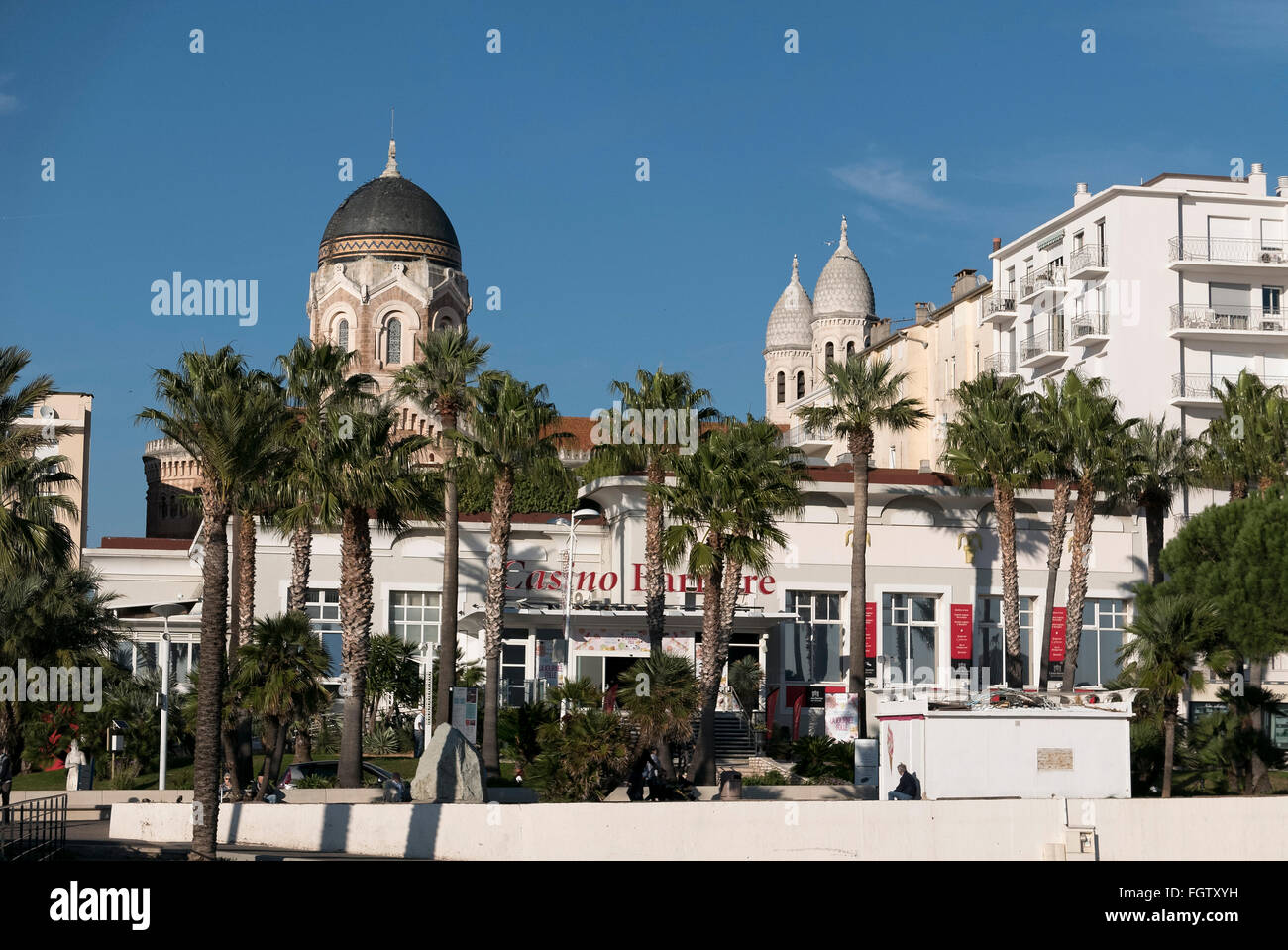 Casino, front de mer, Saint-Raphaël, Dep. Var, Côte d'Azur, France Banque D'Images