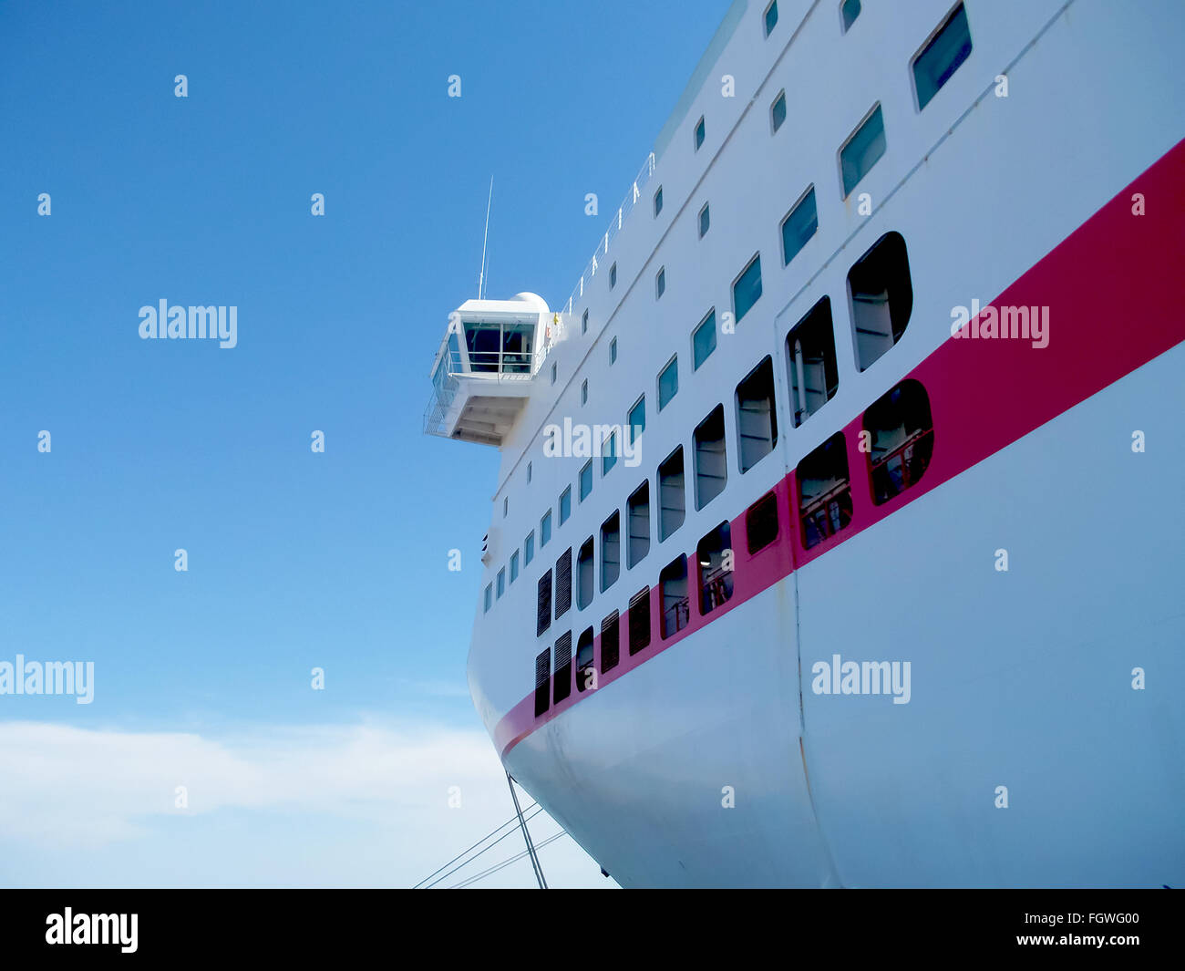 Ferry Boat (d'un côté, à l'avant) Banque D'Images