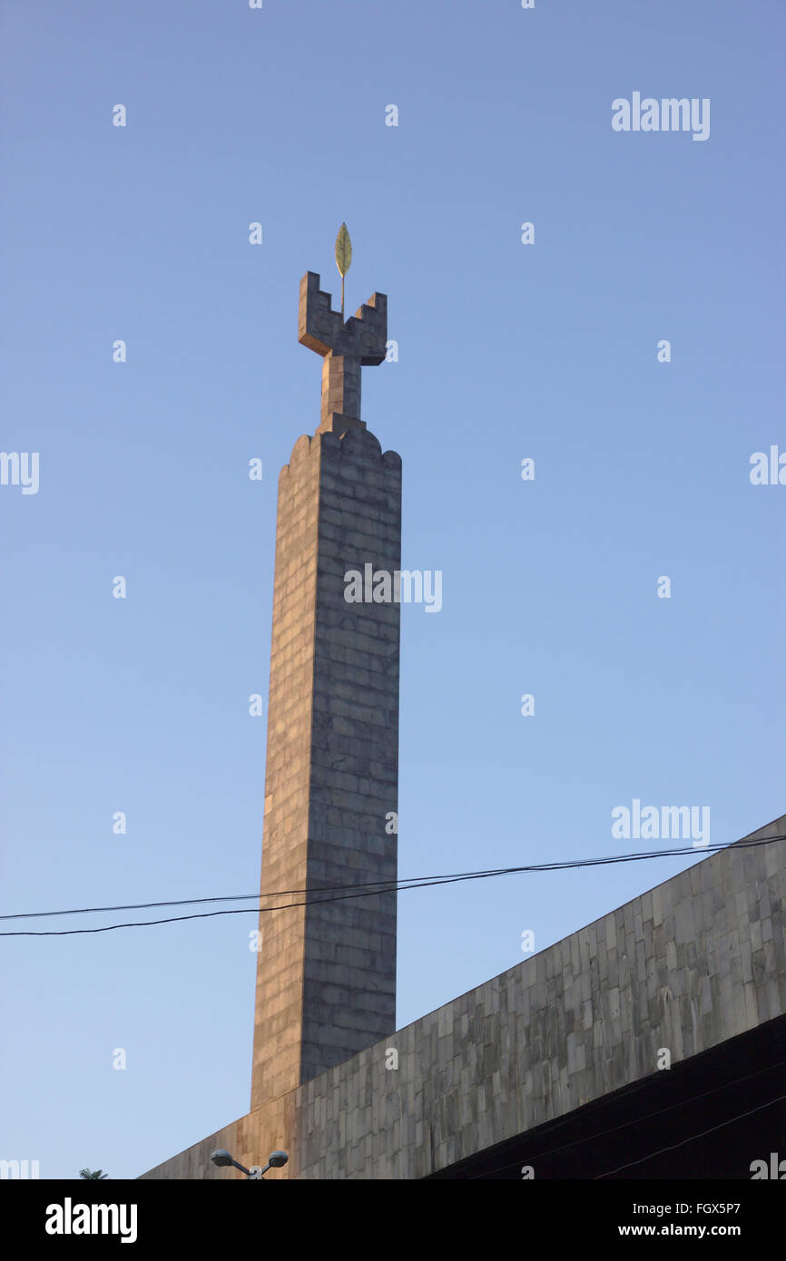 Monument 50e anniversaire de l'Arménie soviétique, l'Arménie, Yerewan Banque D'Images