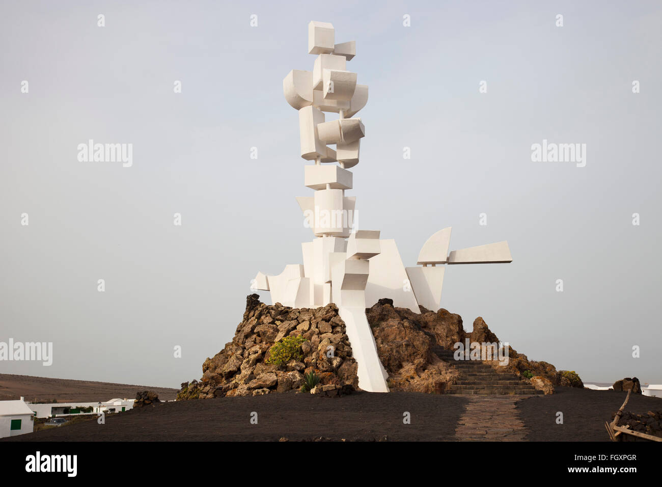 Monumento al Campesino par Cesar Manrique, l'île de Lanzarote, l'archipel des Canaries, l'Espagne, Europe Banque D'Images