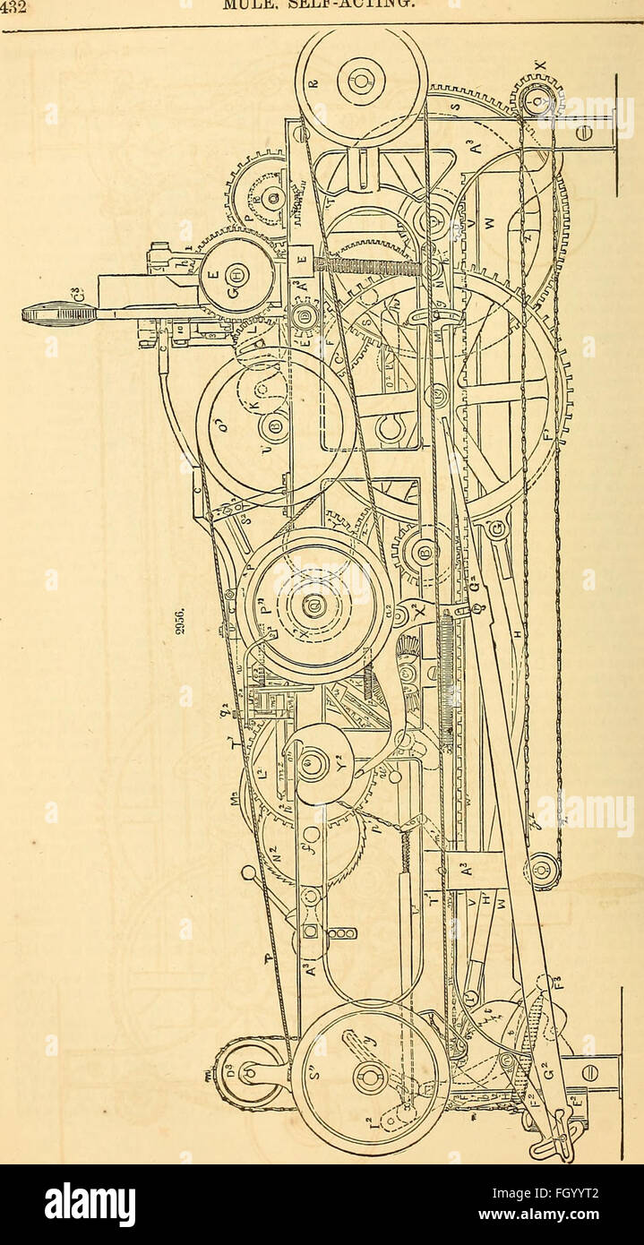 Appleton's dictionary de machines, mécanique, Moteur-travail, et de l'ingénierie (1861) Banque D'Images