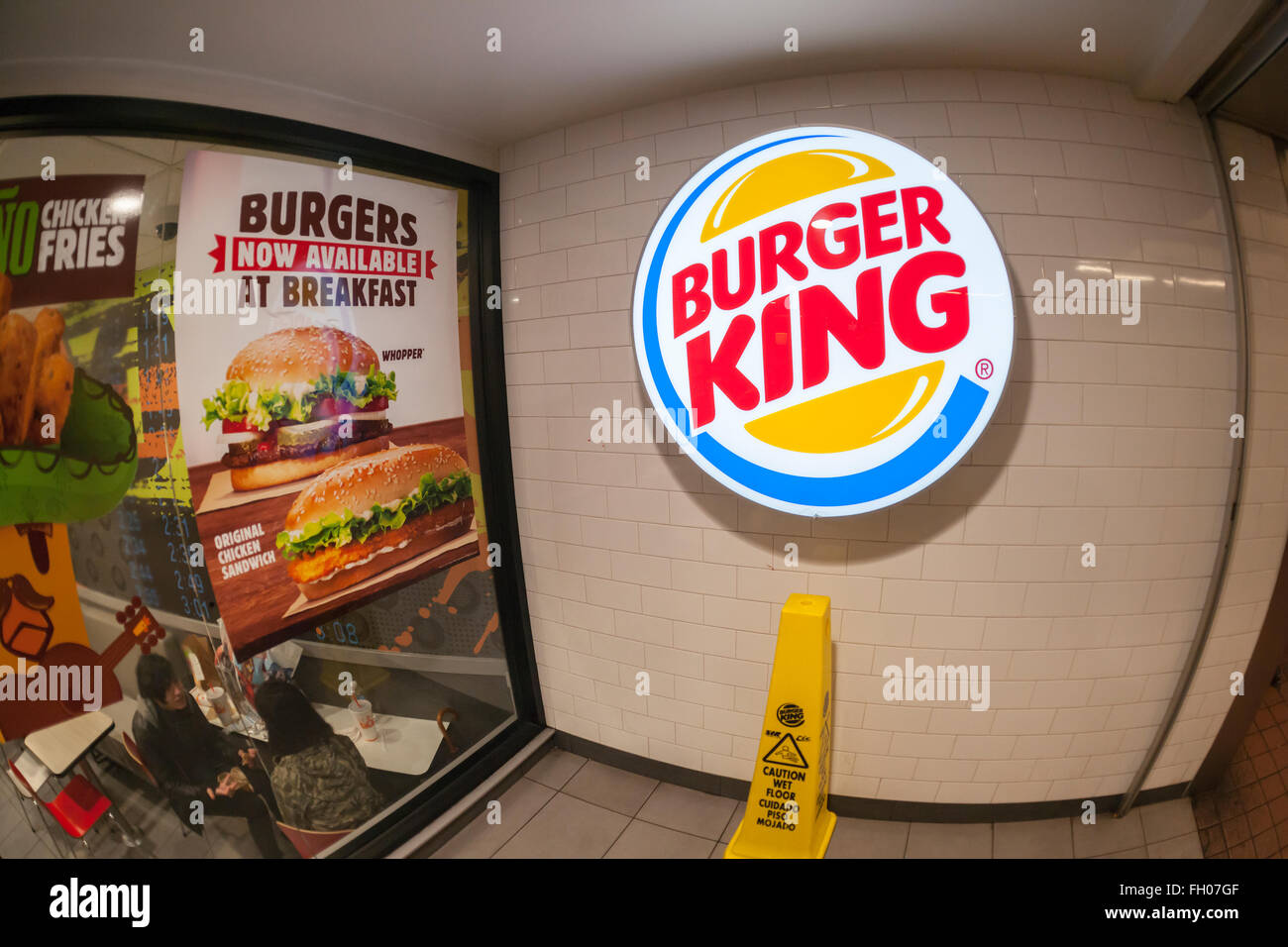 Burger king menu Banque de photographies et d’images à haute résolution