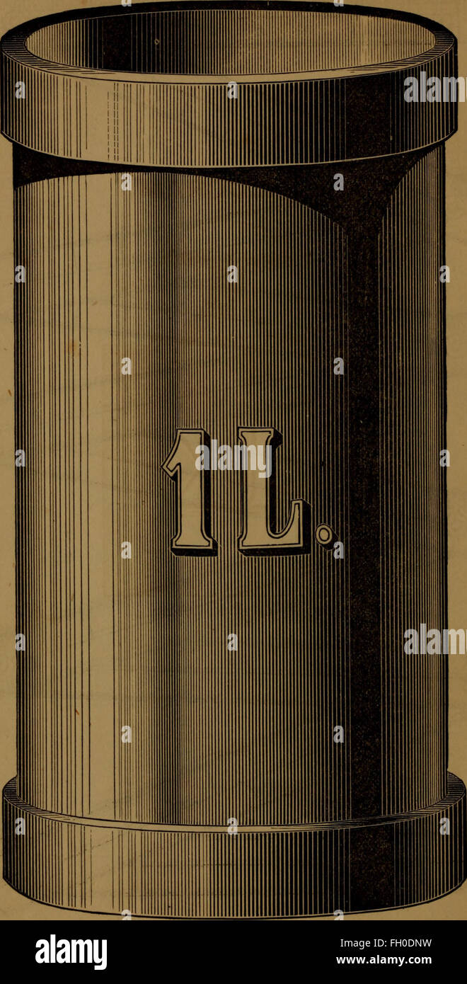 La publication de 1877 traite des origines, de l'adoption et des applications pratiques du système métrique, expliquant son importance dans la normalisation des poids et mesures dans le monde entier. Banque D'Images