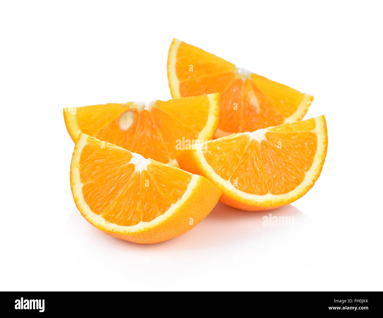 Sweet orange sur fond blanc Banque D'Images Sweet orange sur fond blanc Banque D'Images