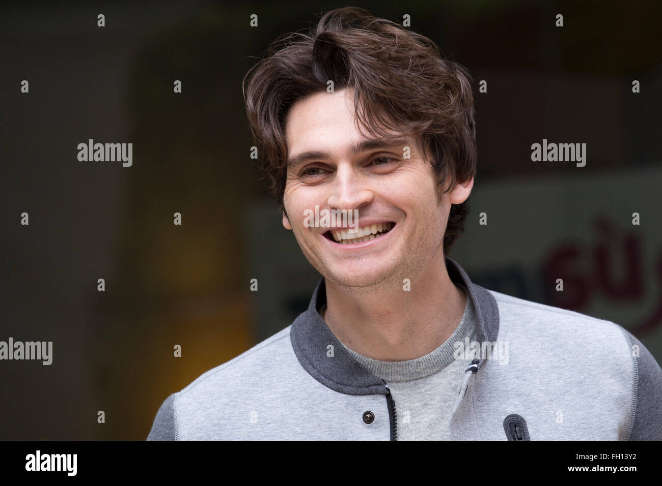 Rome, Italie. 22 Février, 2016. Angelo Duro assiste à un photocall pour le film 'Tiramisu' à Visconti Palace Hotel à Rome. Crédit : Barbara Como/Alamy Live News Banque D'Images