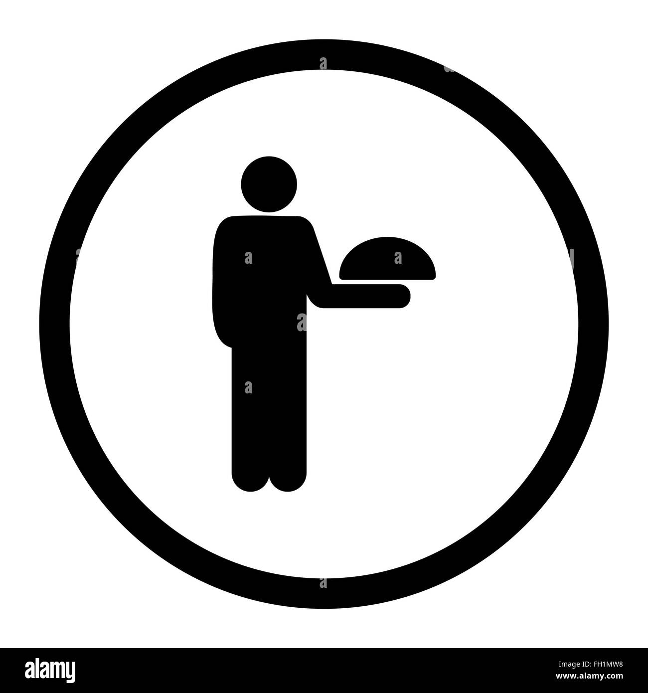 Icône de serveur Banque D'Images