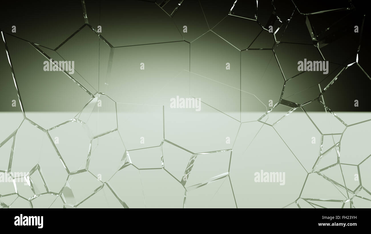Fond de verre concassé et brisées. Grande résolution Banque D'Images