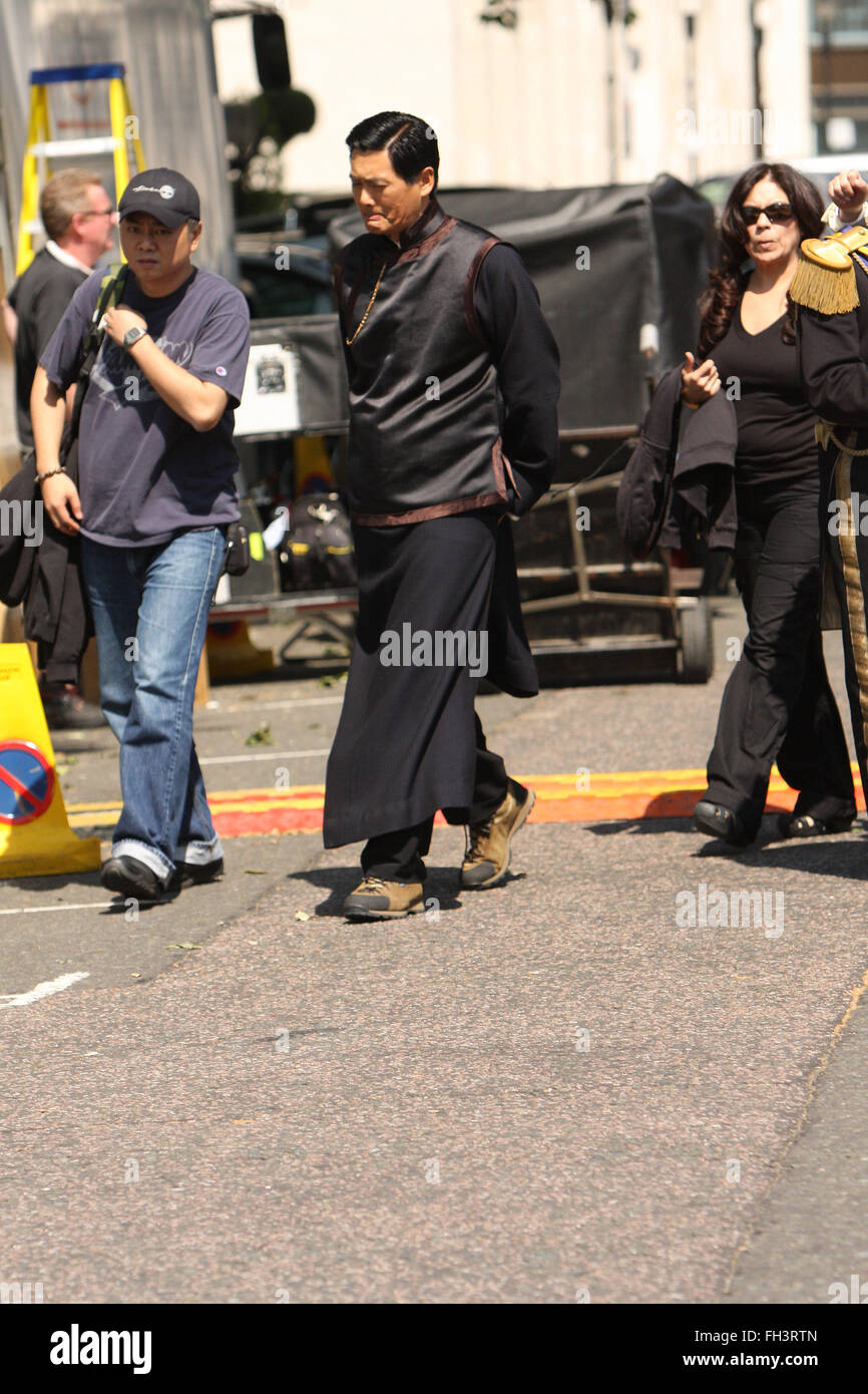 Chow Yun-fat, sur l'ensemble de Shanghai Pall Mall London (crédit image © Jack Ludlam) Banque D'Images