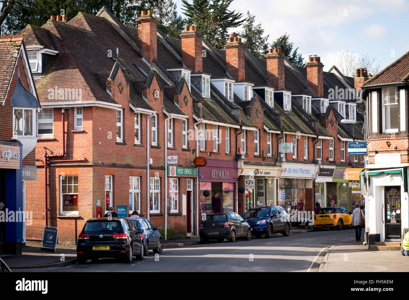 Nouvelle rue du village Banque de photographies et d’images à haute