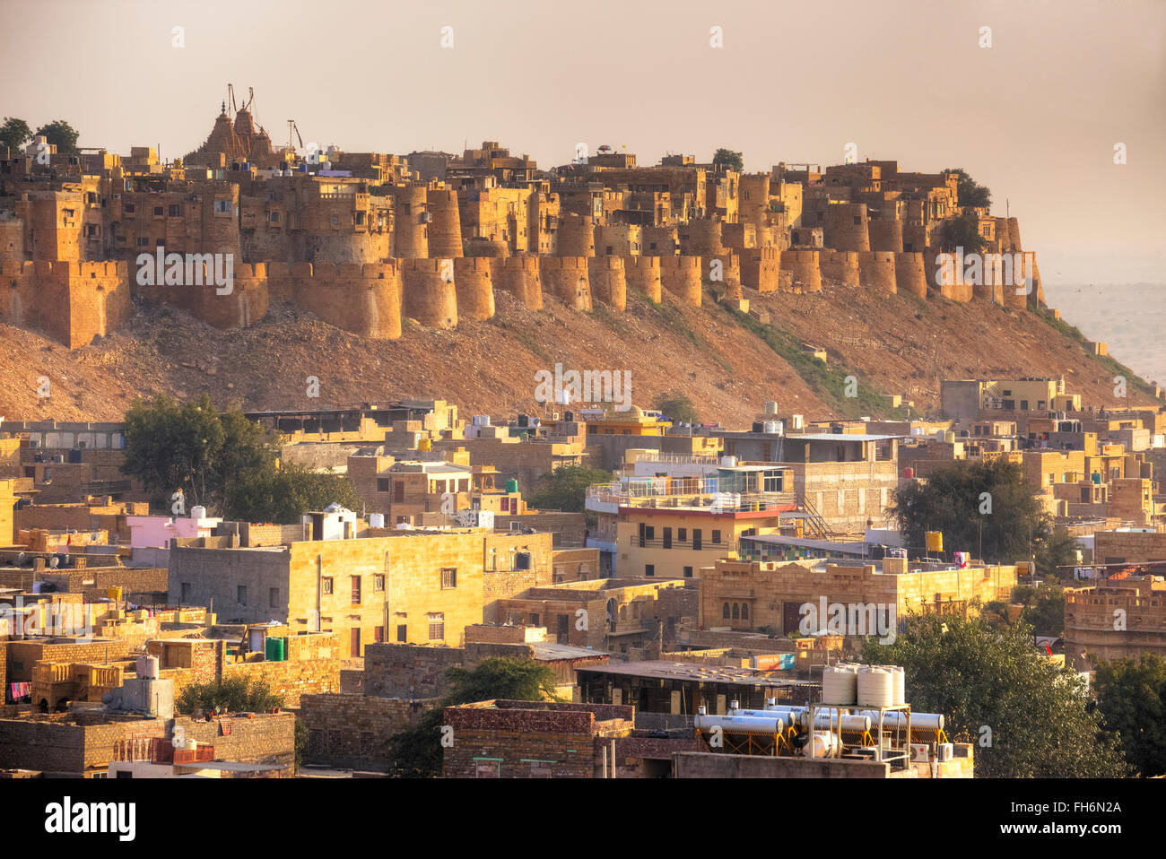 Fort de Jaisalmer, Rajasthan, Inde, Asie ; Banque D'Images
