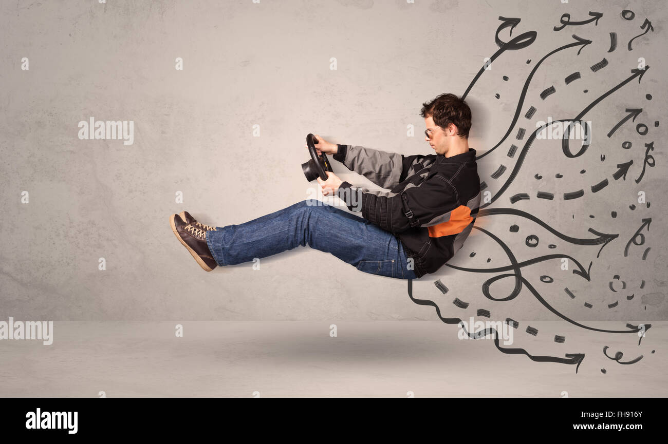 un-fou-du-volant-banque-de-photographies-et-d-images-haute-r-solution