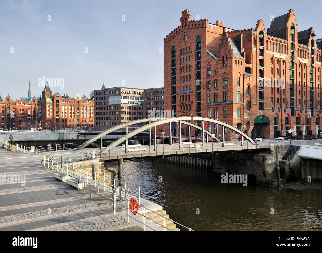 Hambourg, Allemagne - International Maritime Museum, ancien entrepôt, dans le district de Hafencity Banque D'Images