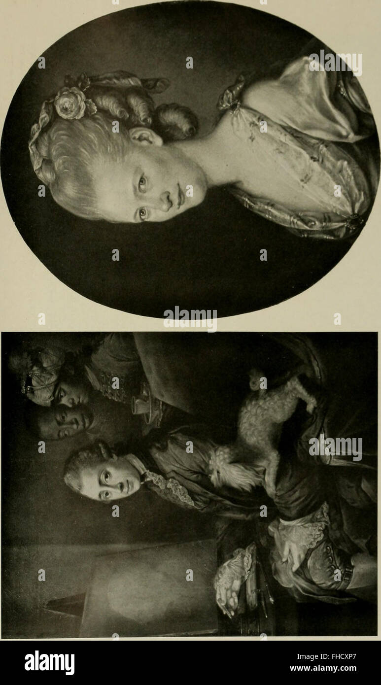 Une publication de 1914 détaillant l'art baroque et rococo allemand, publiée après l'exposition d'art allemand de 1914 siècle, couvrant la période de 1650 à 1800 et mettant en évidence l'évolution de ces mouvements artistiques influents. Banque D'Images