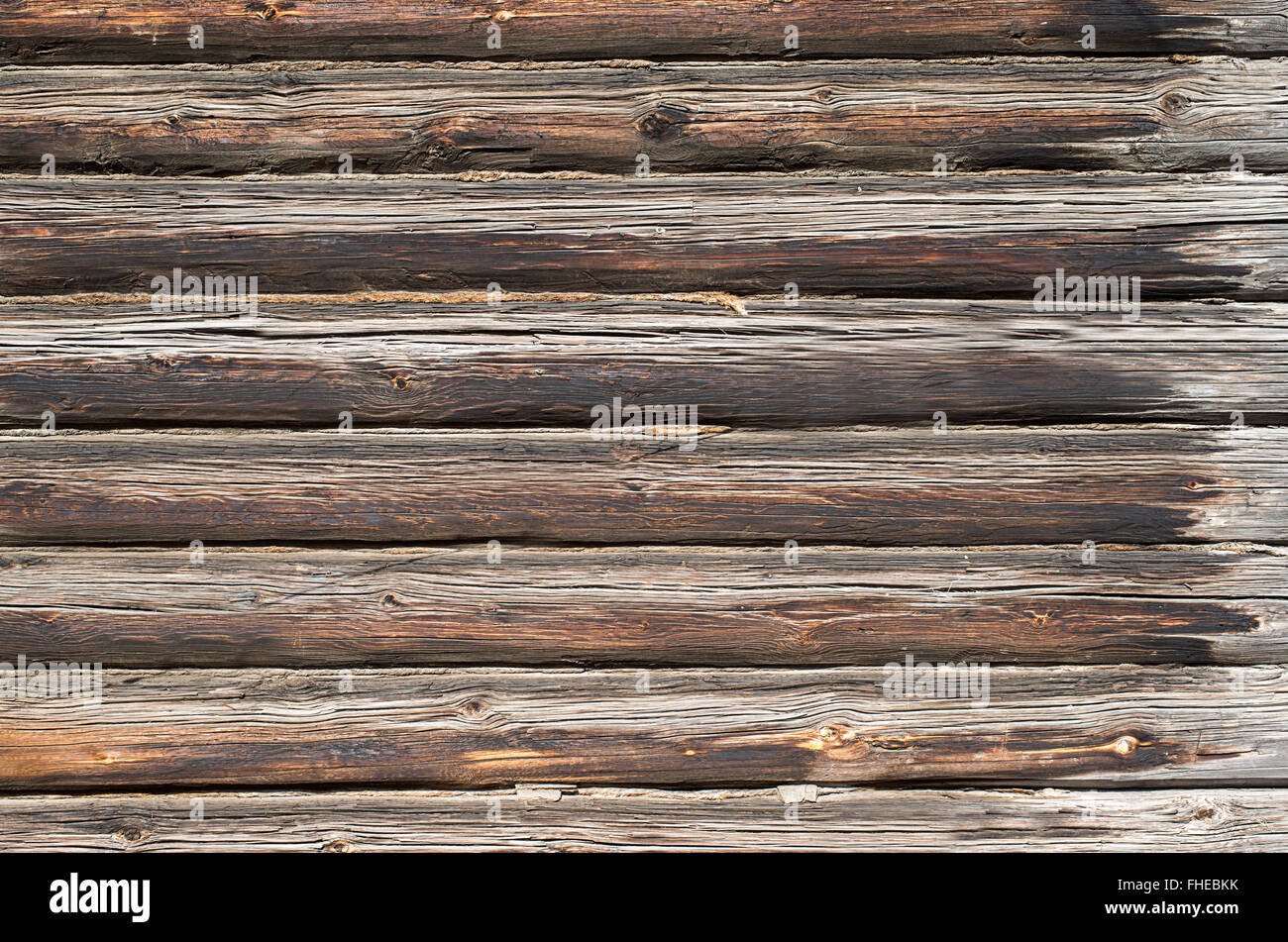 Mur texture de fond en bois de sciage. Banque D'Images