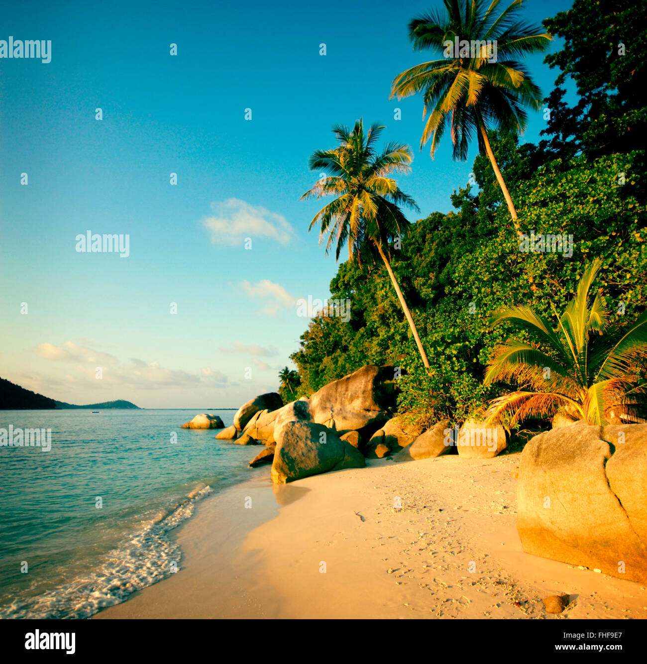 Seascape Beach malaisienne été la nature Travel Concept Banque D'Images