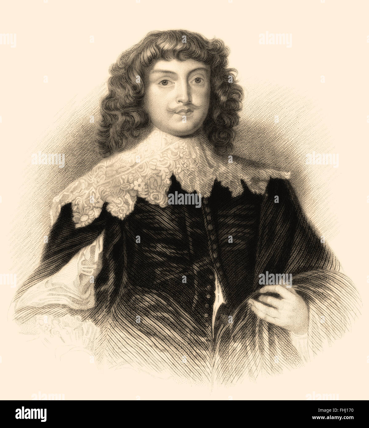 George Digby, 2e comte de Bristol, un homme politique français, 1612-1677 Banque D'Images