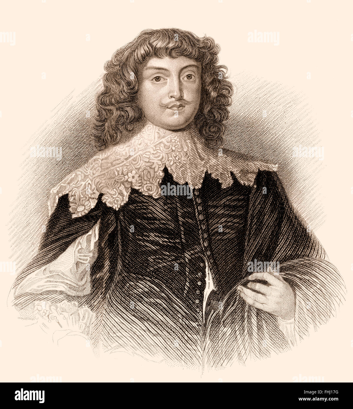 George Digby, 2e comte de Bristol, un homme politique français, 1612-1677 Banque D'Images