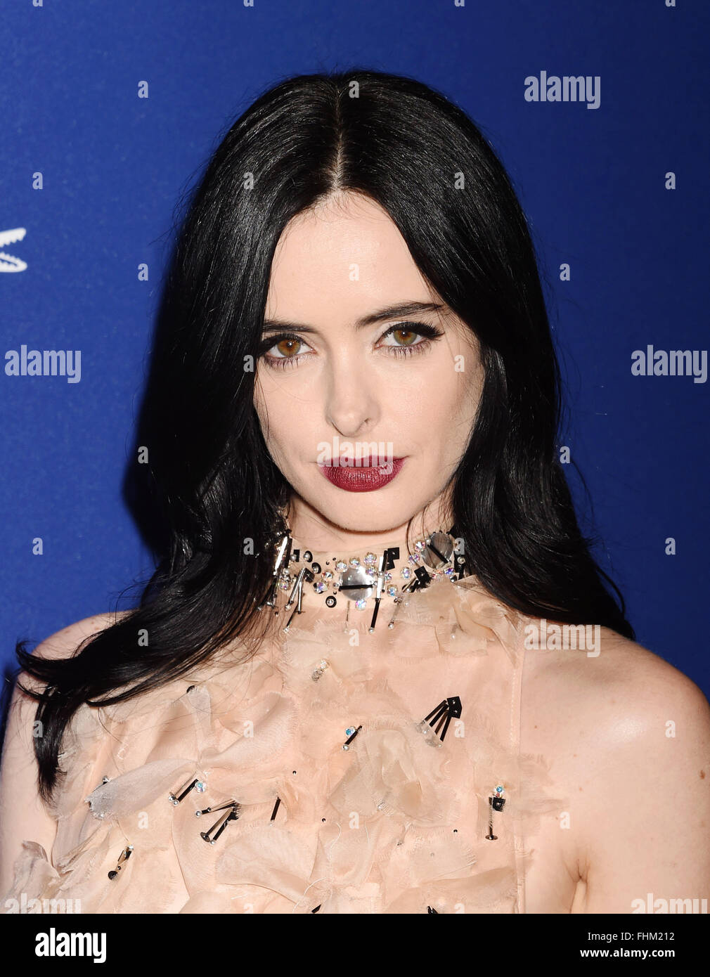 KRYSTEN RITTER film nous actrice en février 2016. Photo Jeffrey Mayer Banque D'Images