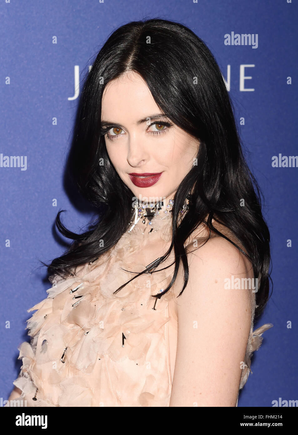 KRYSTEN RITTER film nous actrice en février 2016. Photo Jeffrey Mayer Banque D'Images