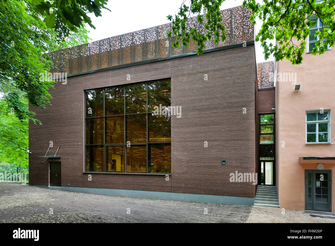 L'Estonie, Tartu, Heino Eller's Music School Banque D'Images