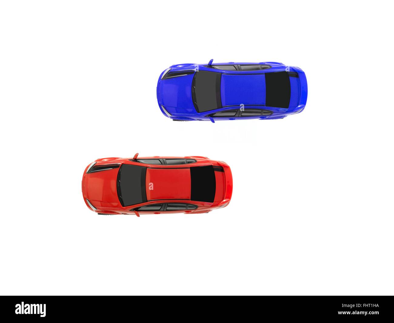 Une image de jouet voiture slot racing Banque D'Images