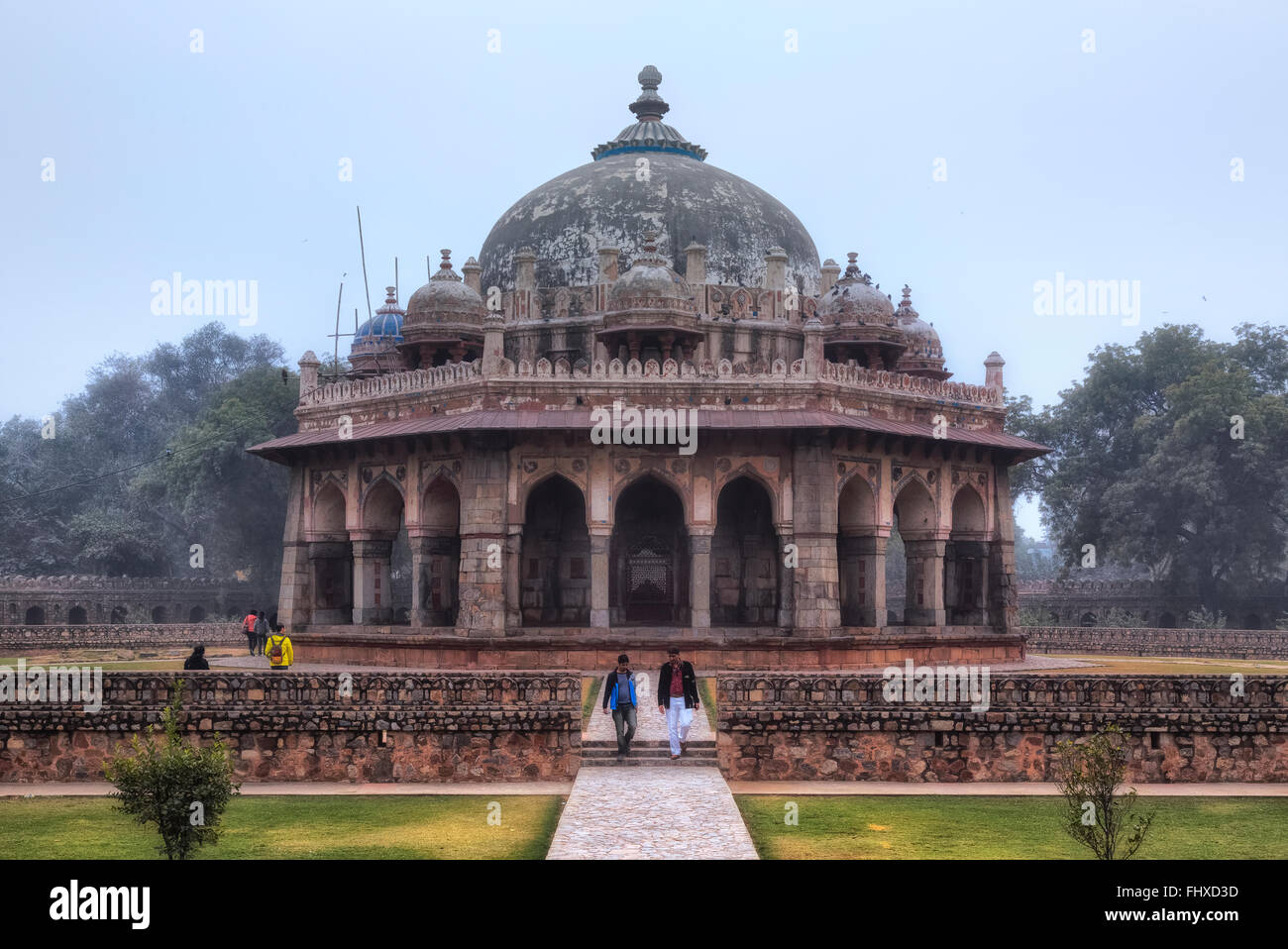 Isa Khan Niyazi's Tomb, Delhi, Inde, Asie Banque D'Images