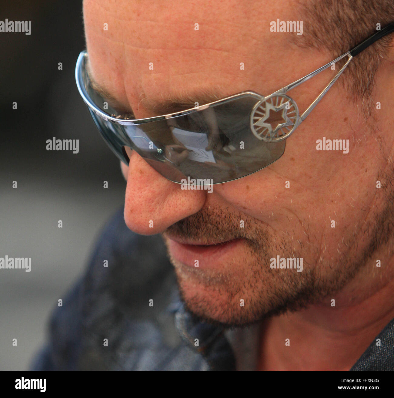 Bono, Londres (crédit image © Jack Ludlam) Banque D'Images